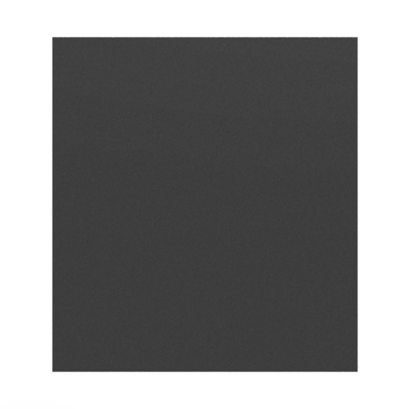 Façade meuble cuisine Basalt +1 porte noir mat 71x59,7x1,6cm 