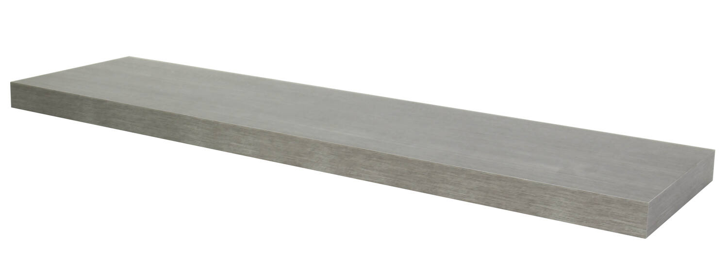 Tablette DS4 38 mm 90 x 23,5 cm chêne anthracite - DECO SYSTEM