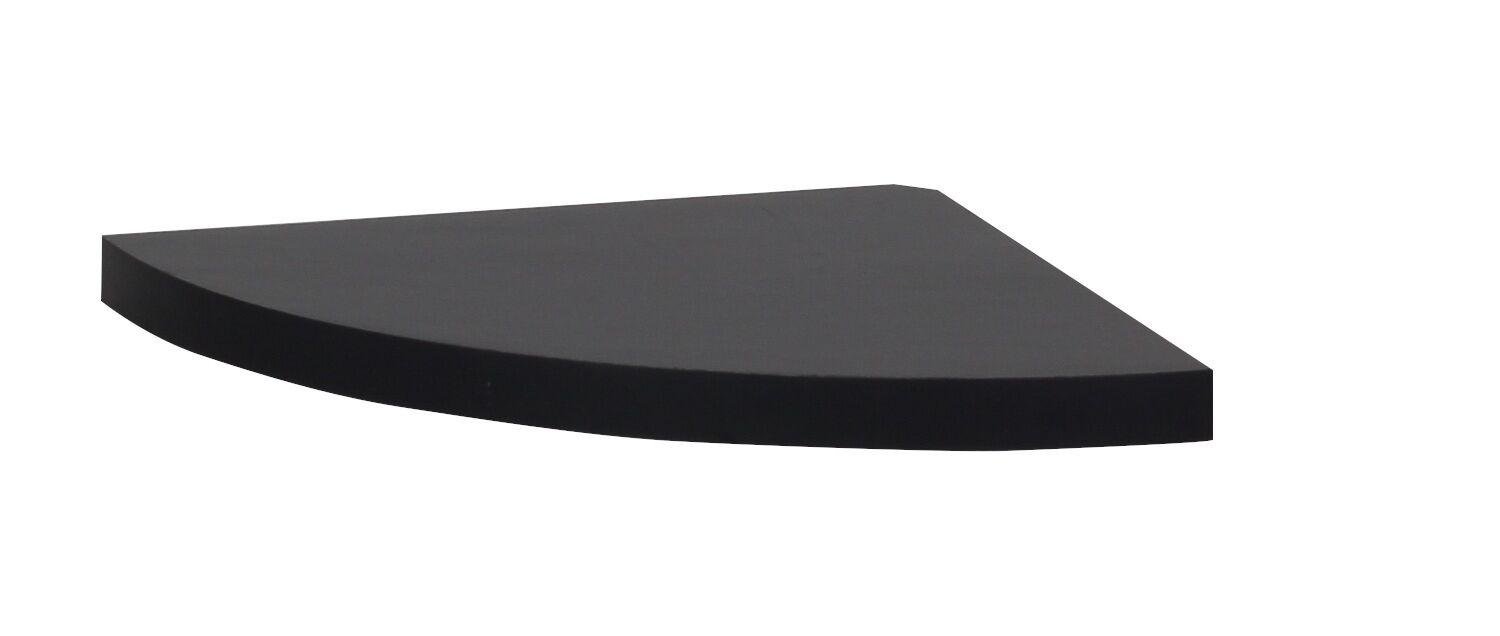 Tablette DS2 noir MDF ép,18mm 23x23,5cm - DECO SYSTEM