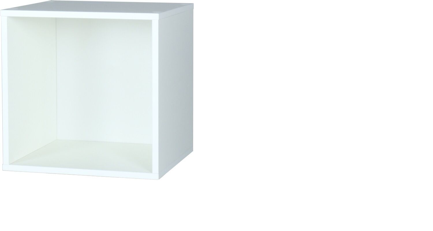 Étagère modulaire Cubbox 1 case 12mm 31,5x31,5x29,5cm blanc - DECO SYSTEM