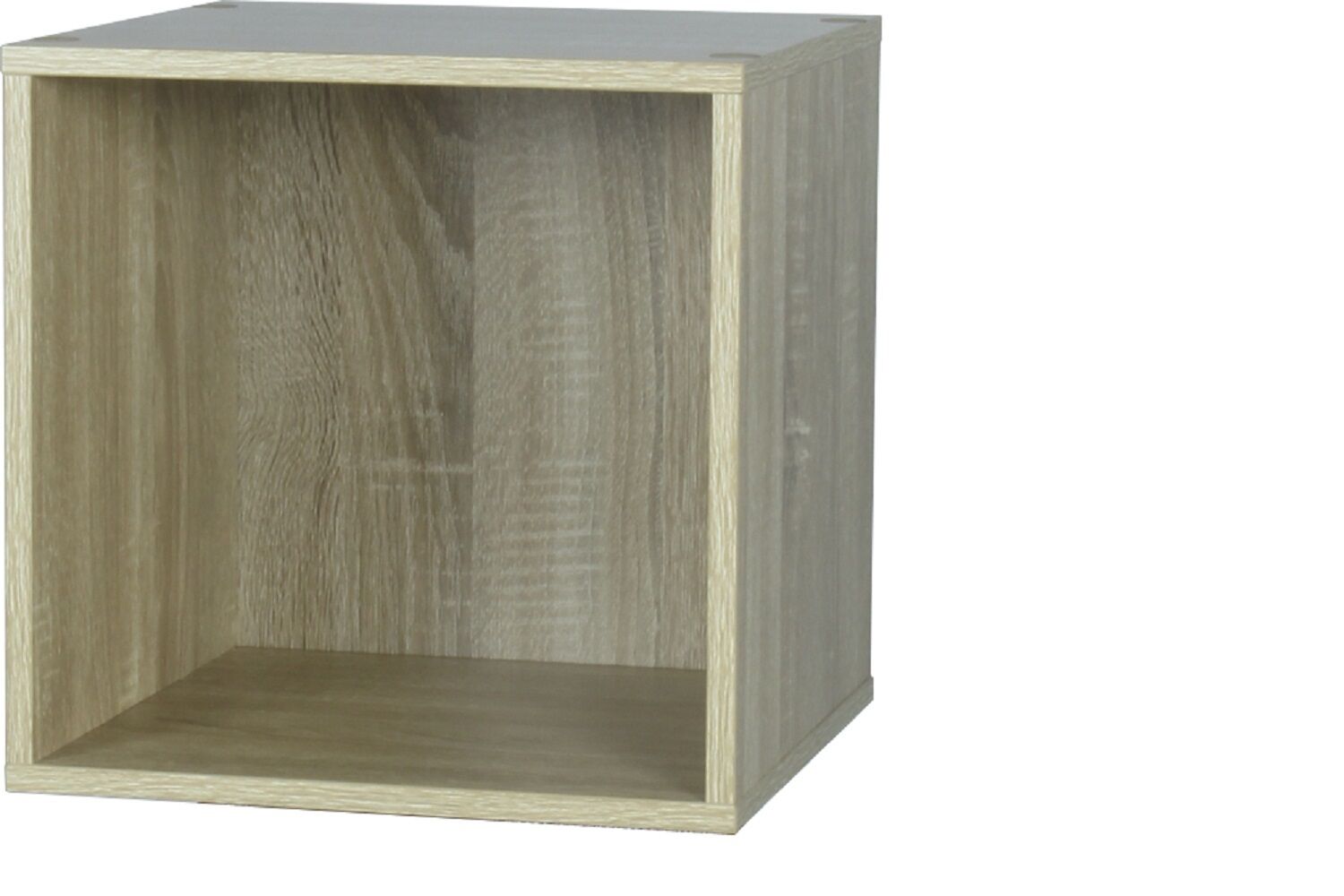 Étagère modulaire Cubbox 1 case 12mm 31,5x31,5x29,5cm chêne - DECO SYSTEM