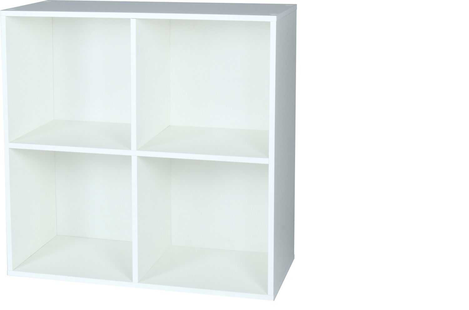 Étagère modulaire Cubbox 4 cases 12mm 61,5x61,5x29,5cm blanc - DECO SYSTEM
