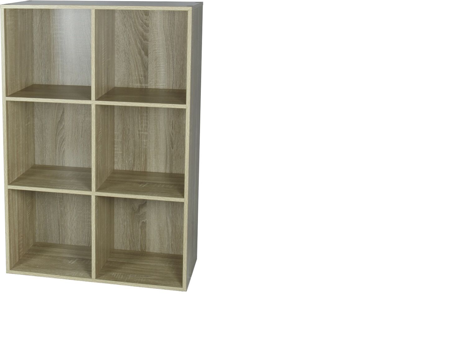 Étagère modulaire Cubbox 6 cases 12mm 91,5x61,5x29,5cm chêne - DECO SYSTEM