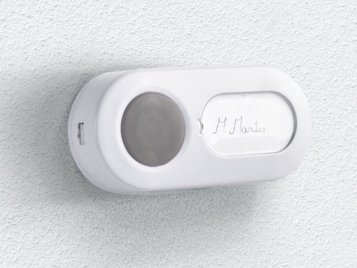 Carillon sans fil Onebell 200 portée de 200m blanc - SCS SENTINEL