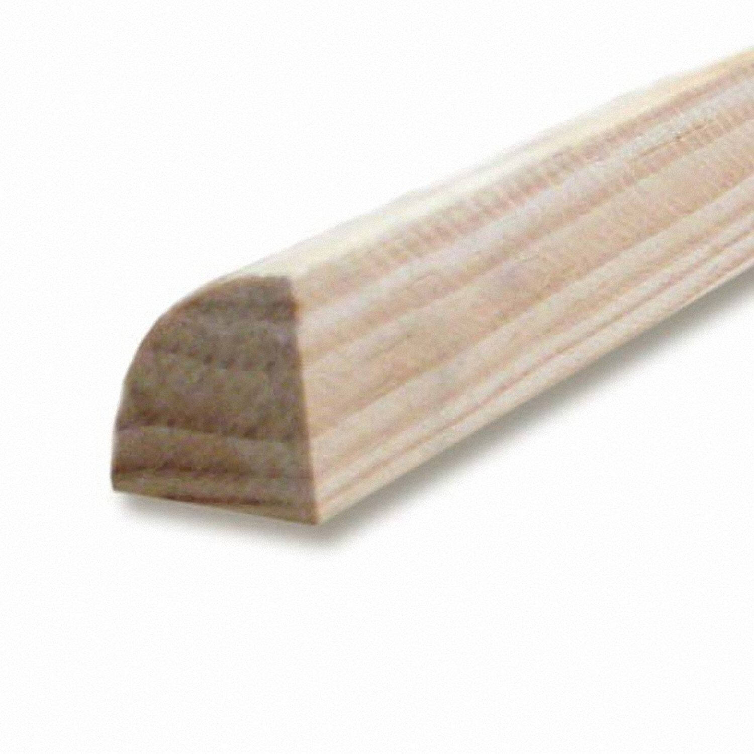 1/4 rond pin 2400 x 28 x 25 mm - SUPBOIS