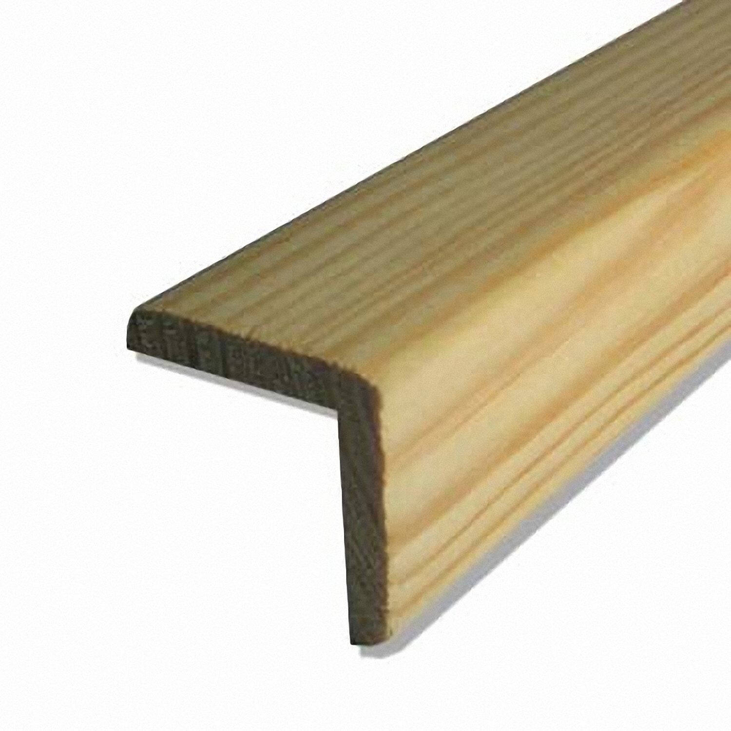 Baguette d'angle pin 2400 x 38 x 25 mm - SUPBOIS