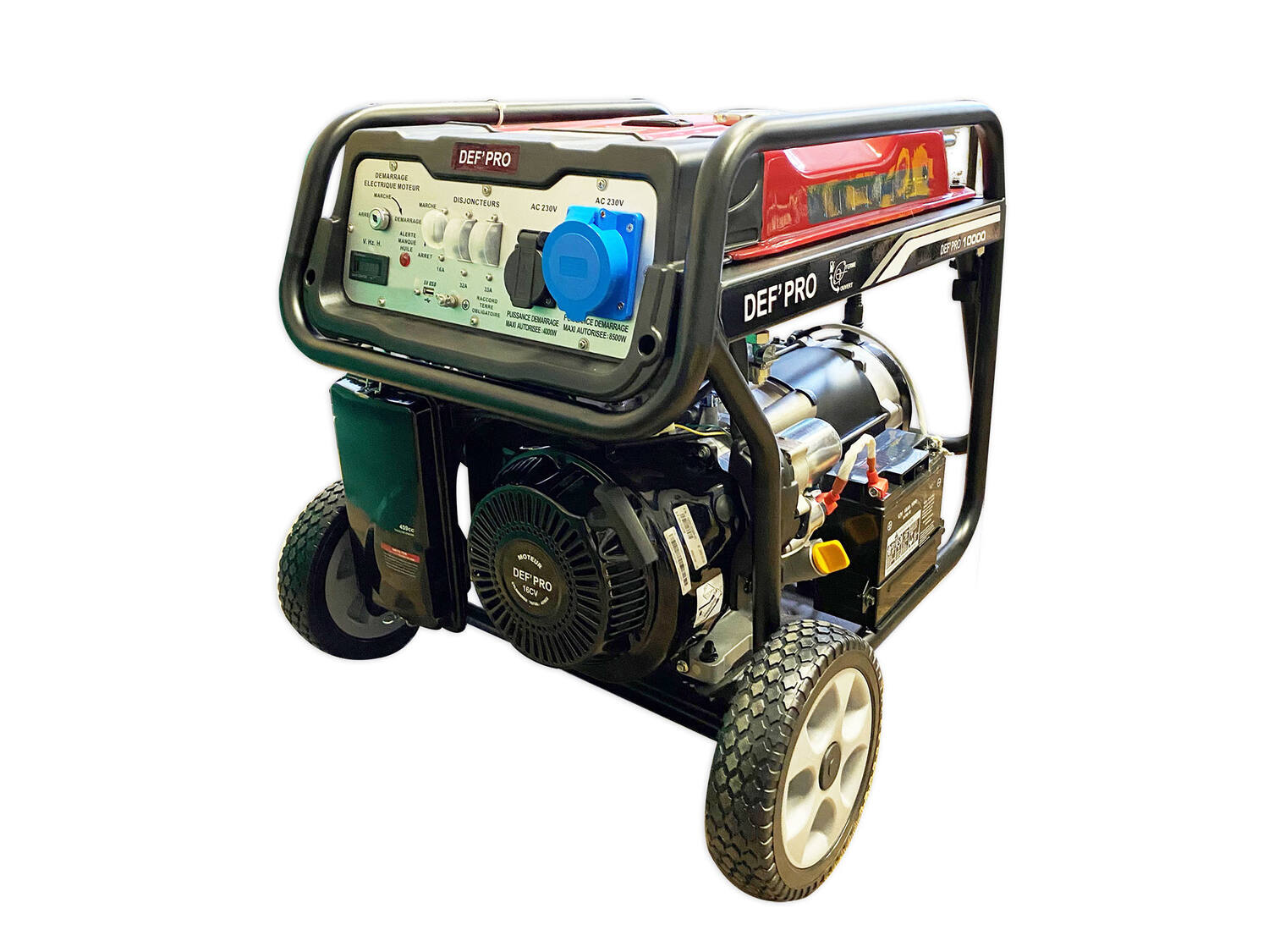 Groupe electrogène essence 4 temps 8500W - ZEUS