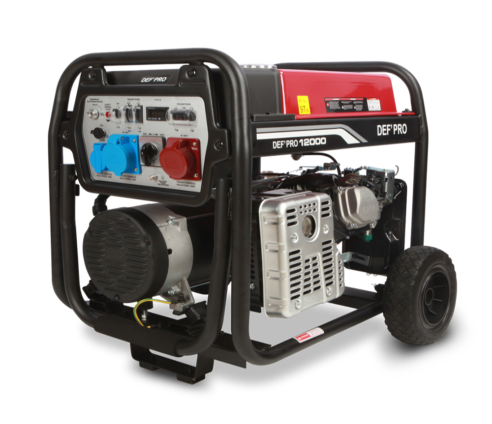 Groupe électrogène BI tension essence 8500W - ZEUS