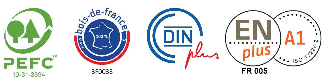 Pellets de bois 100% naturel 15kg - BIOSYL