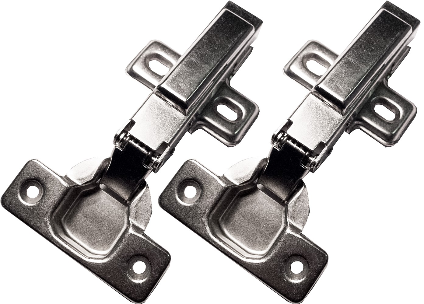 Charnières métalliques amortissables pour meuble de cuisine