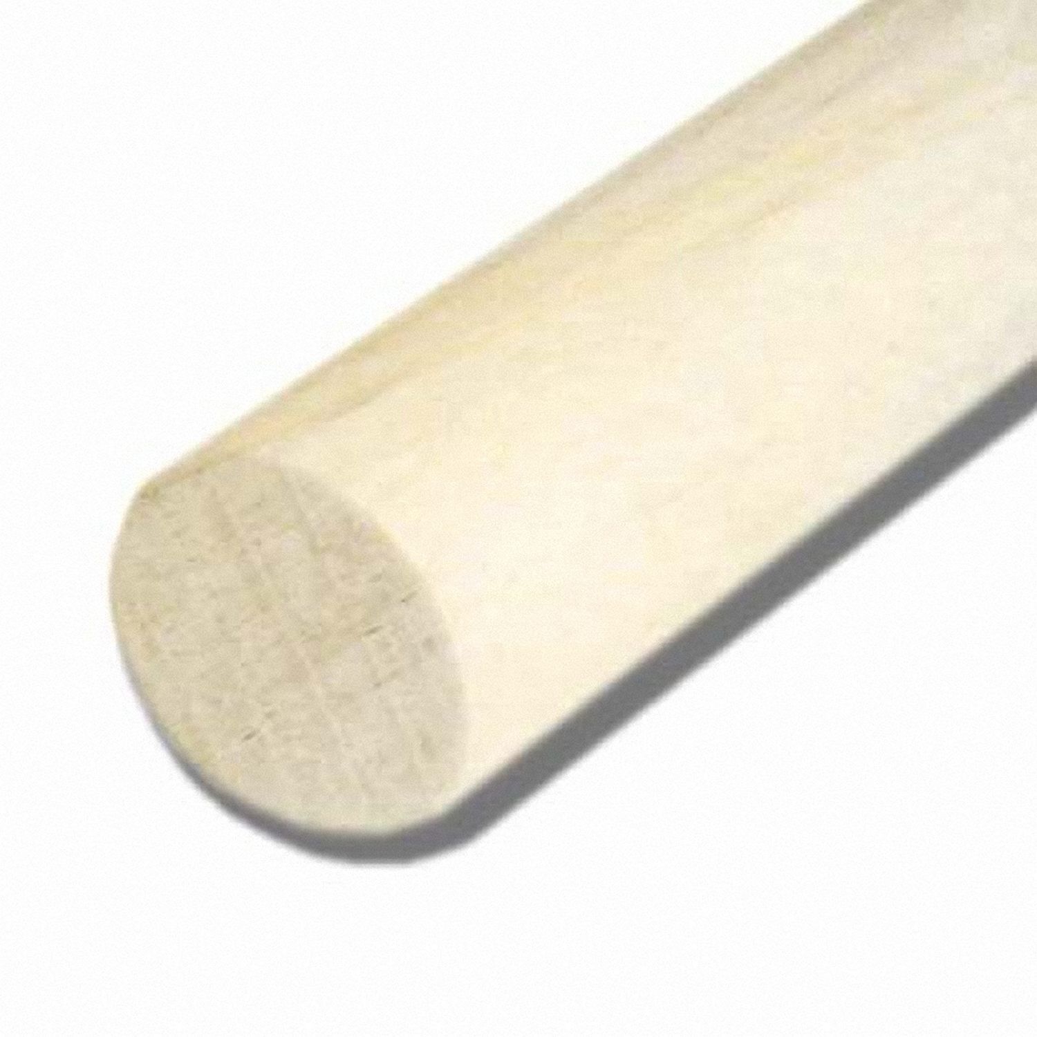 Bâton rond exotique blanc 2400 x 23 x 15 mm - SUPBOIS