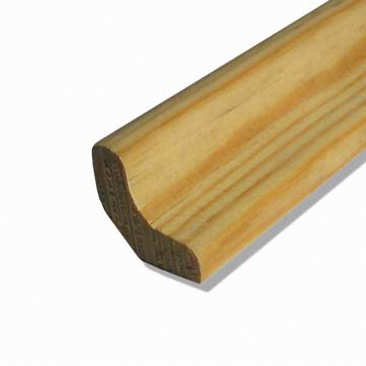 Corniche moderne pin 2400 x 17 x 17 mm - SUPBOIS