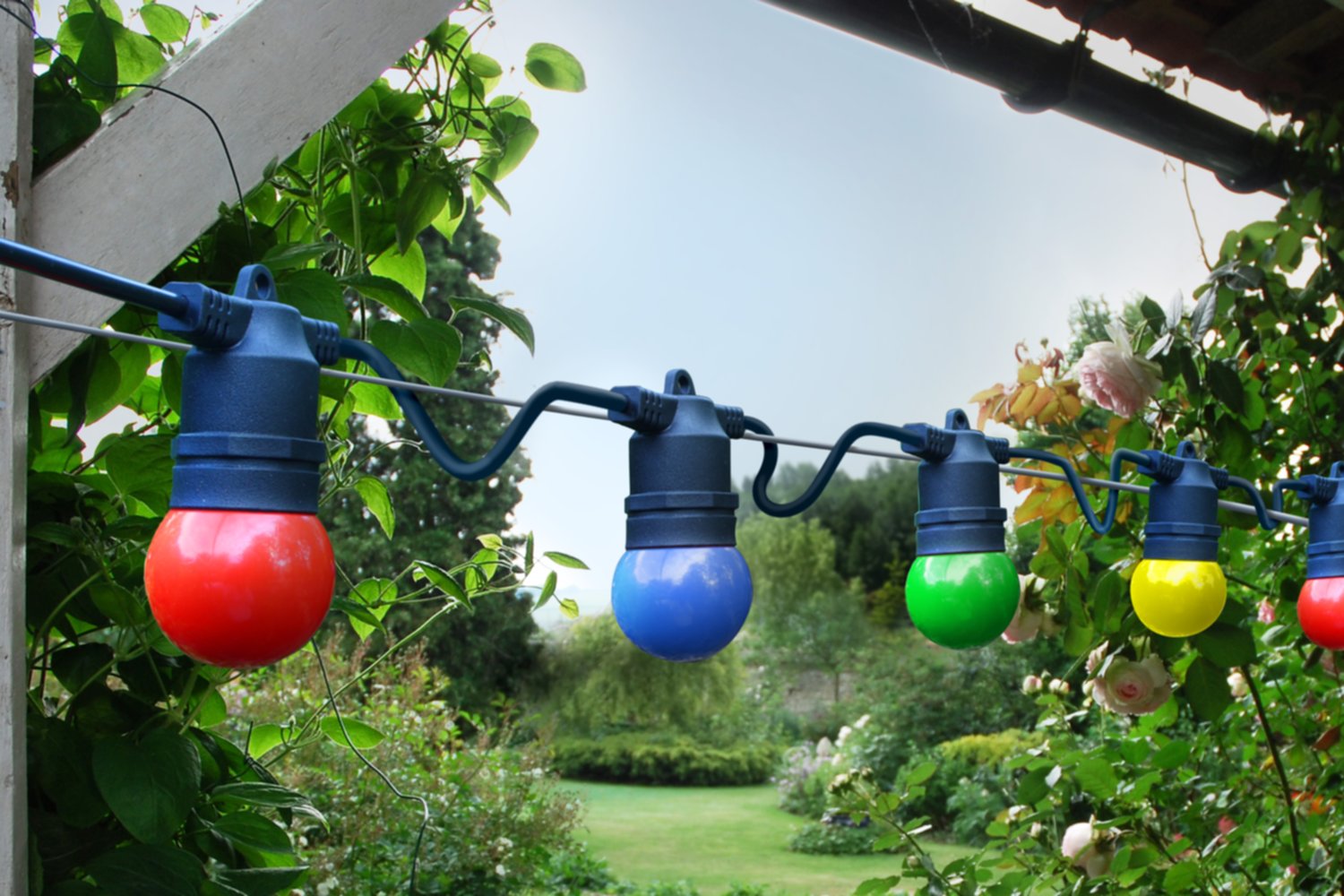 Guirlande solaire colorée Colorado