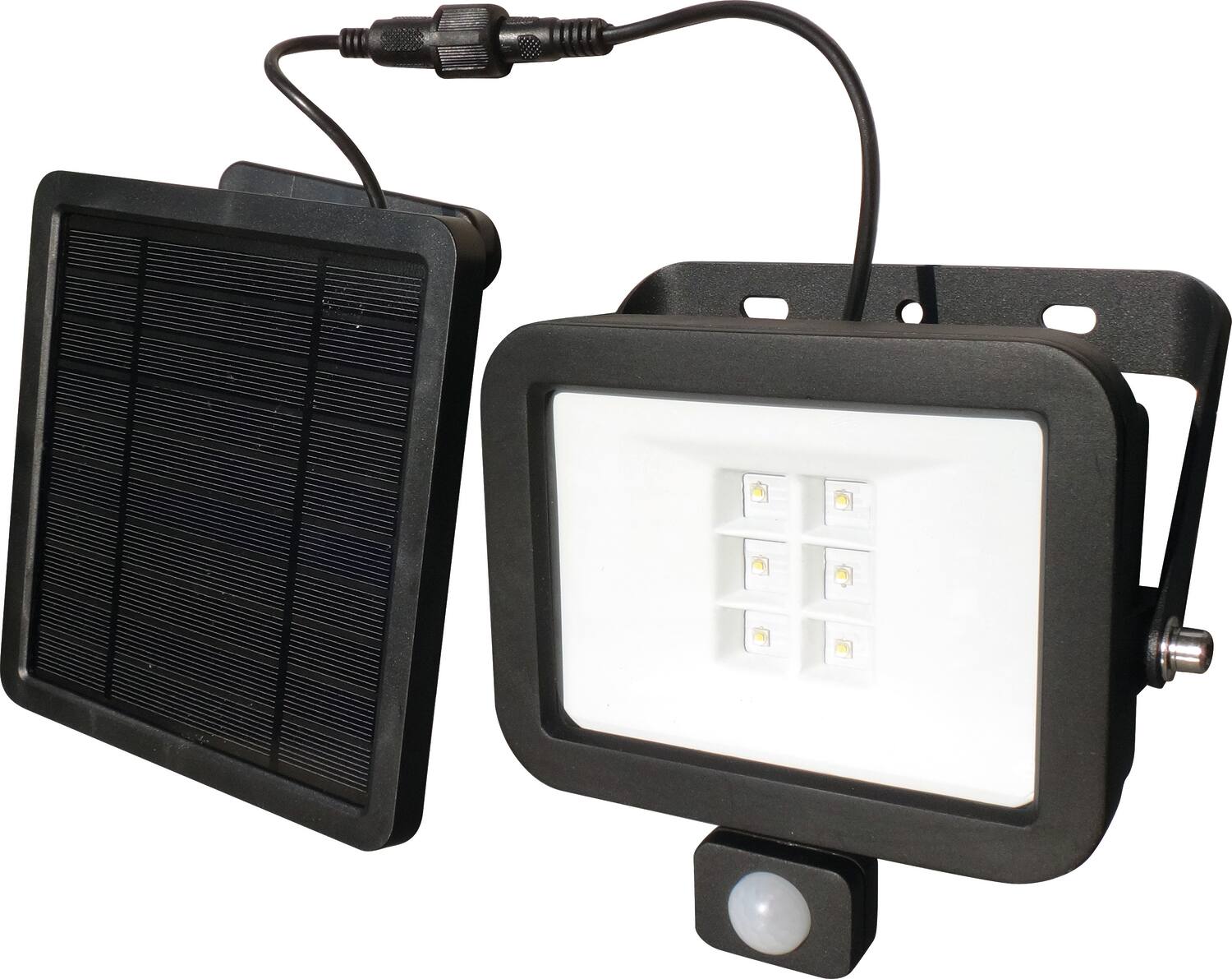 Projecteur solaire LED Ango 13x10x8cm 1000Lm IP44