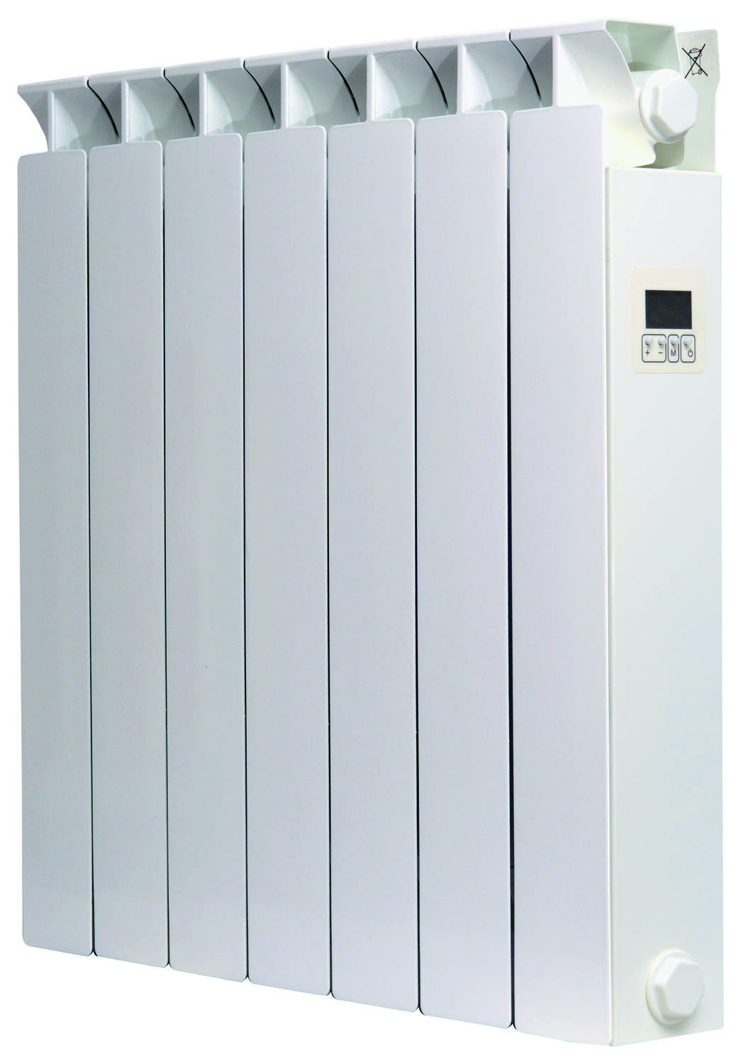 Radiateur à inertie céramique Silhouette 1500W blanc - UNIV'R CHAUFFAGE