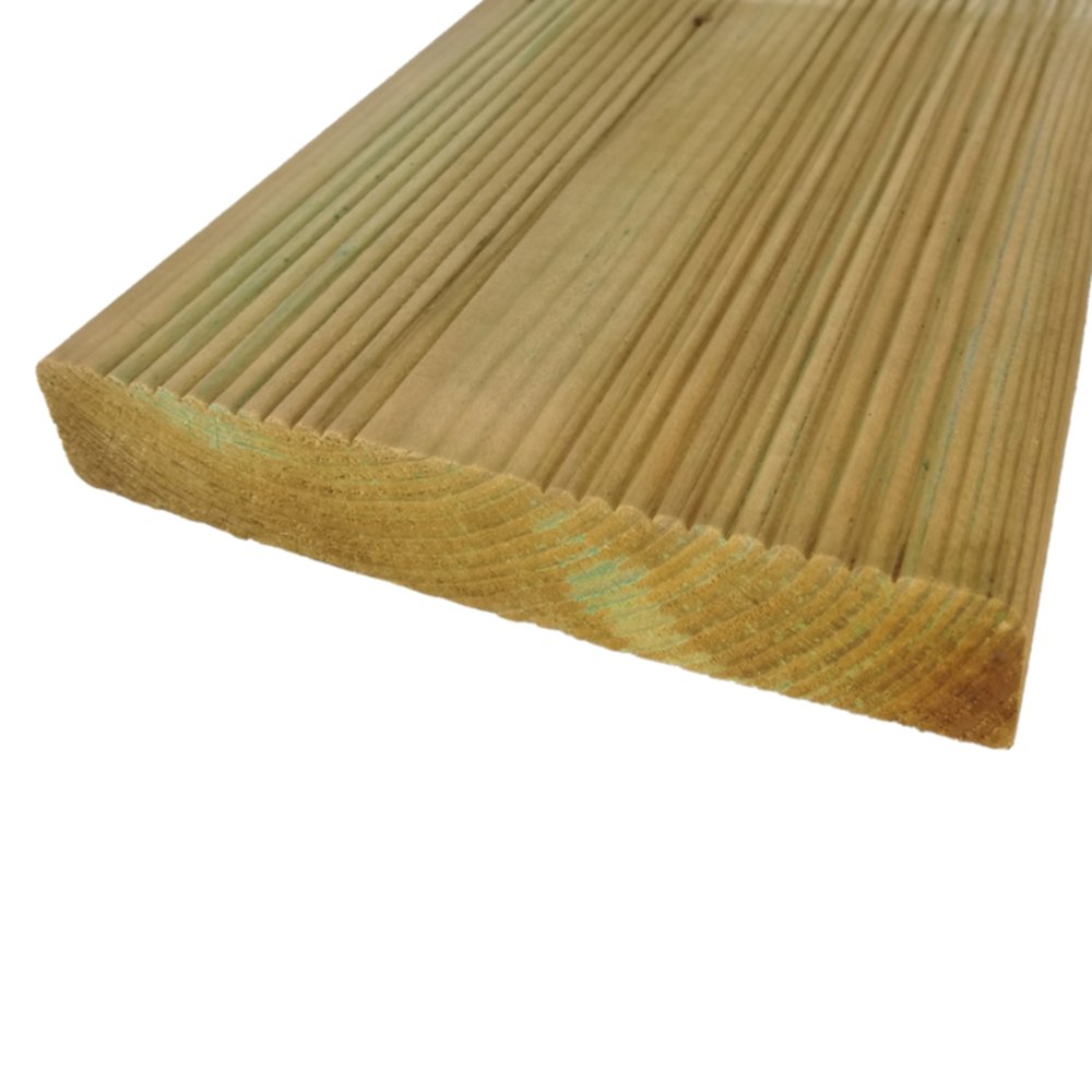 Lame de terrasse pin sylvestre Classe 4 vert 240x14,5x2,7cm