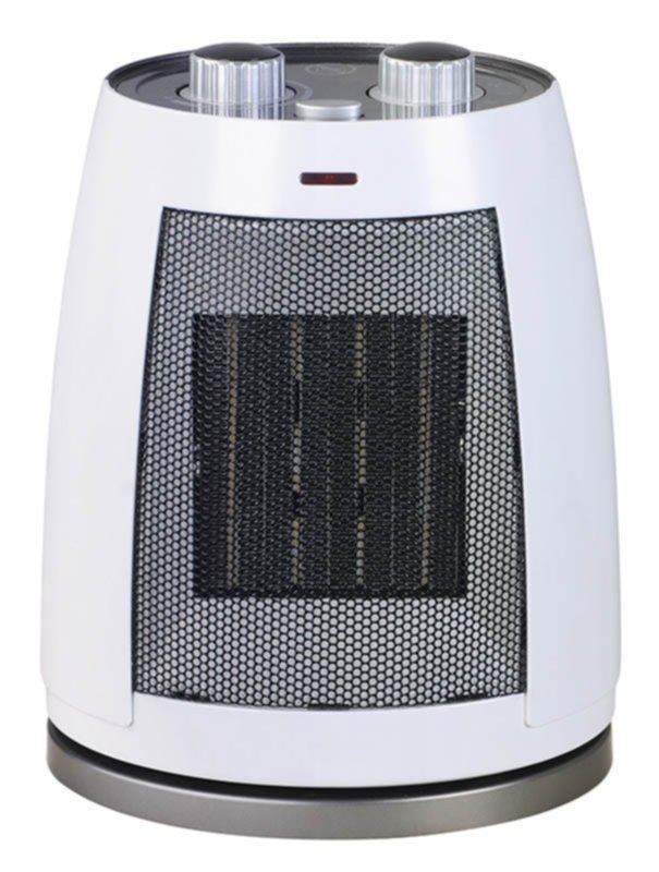 Radiateur soufflant mobile oscillant à céramique Lan 1500W - SKIRON