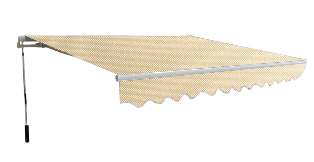 Store banne manuel sans coffre 4x3m Ecru