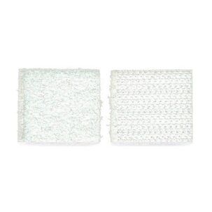 8 pastilles adhésives blanches