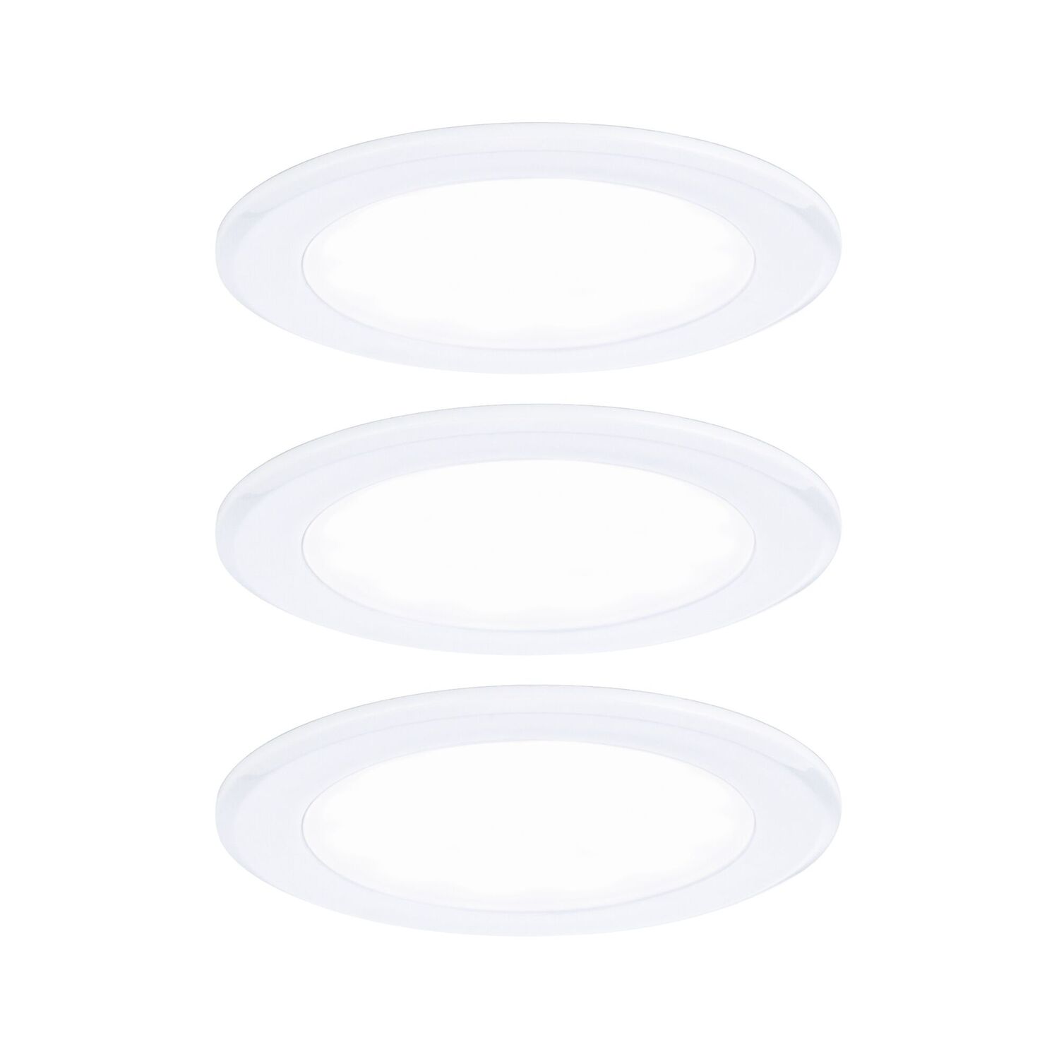 Encastré LED meuble Ø65mm x3 2,5W 4000K blanc - PAULMANN
