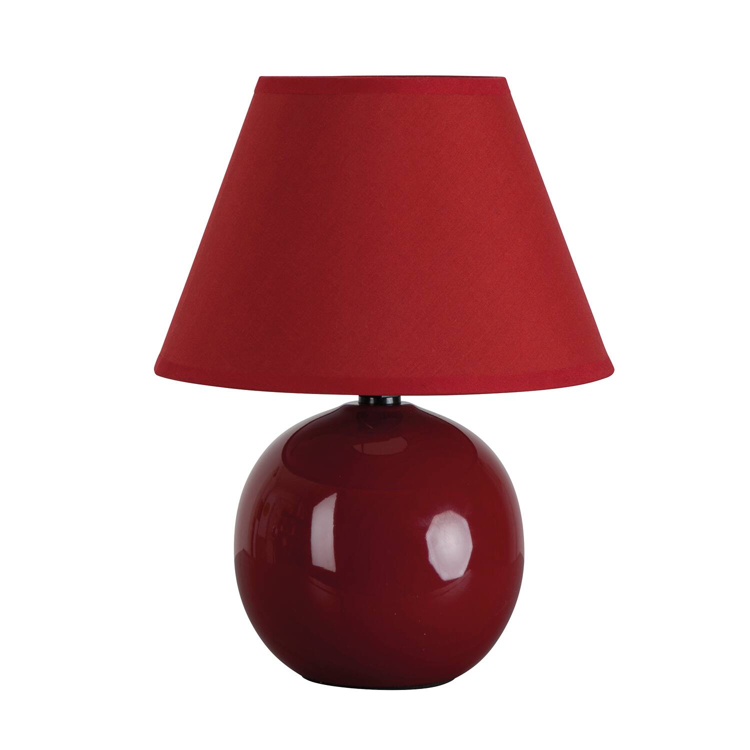 Lampe Mini Lou Céramique Cerise 26cm - COREP