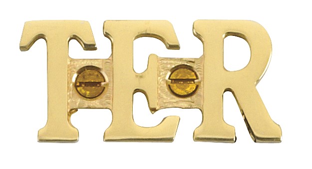 chiffre laiton poli 51 mm ter - NOVAP