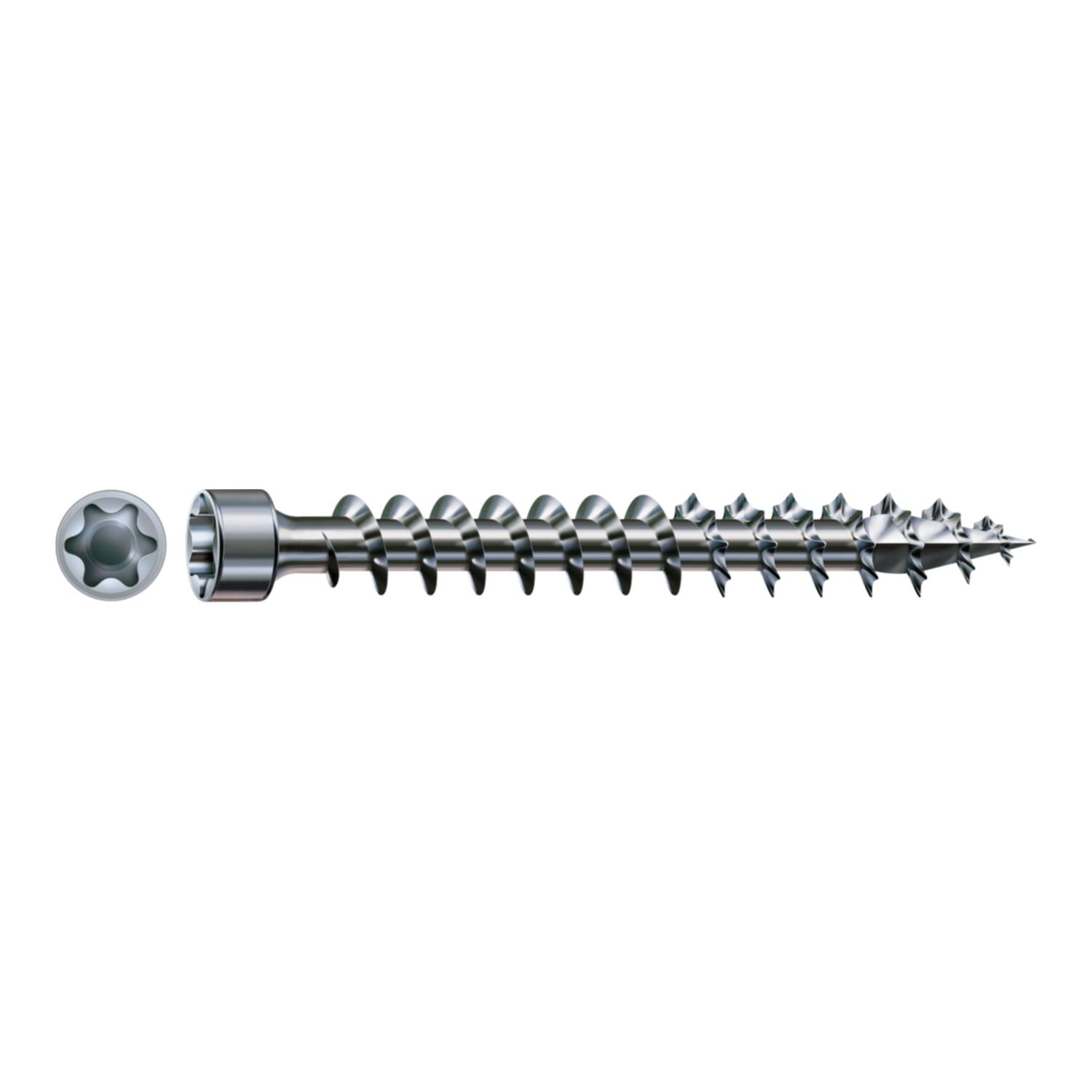 Vis TCYL TX Wirox 6x80mm M x10 - SPAX