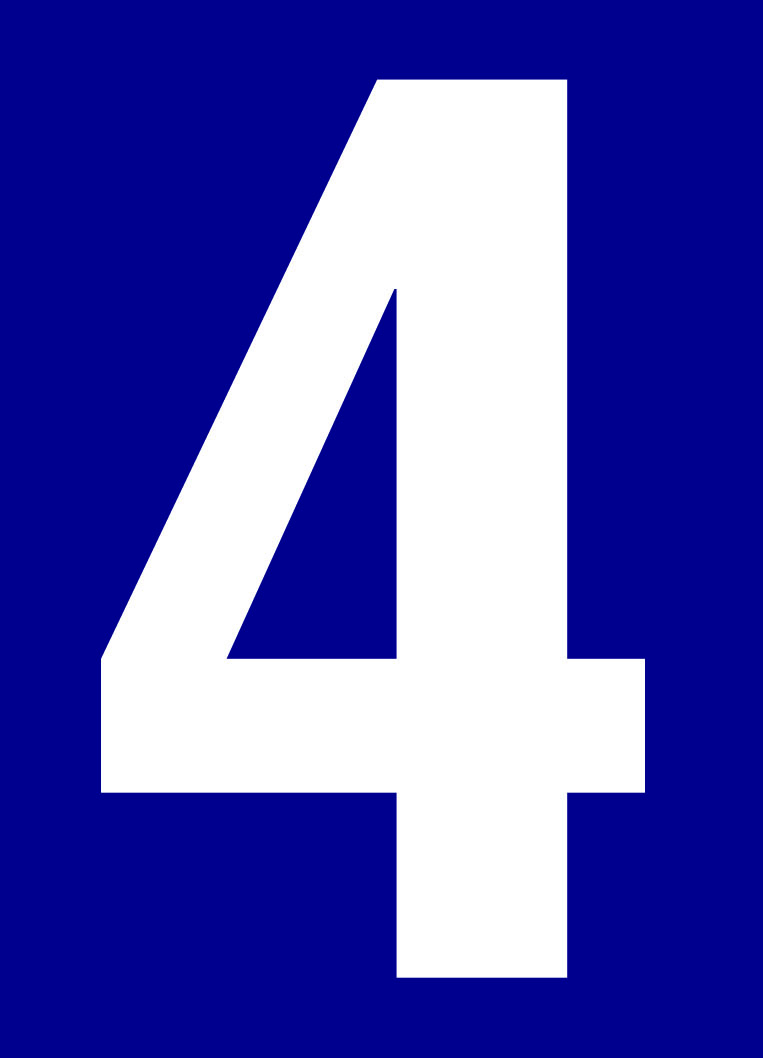 Chiffre numéro de rue 