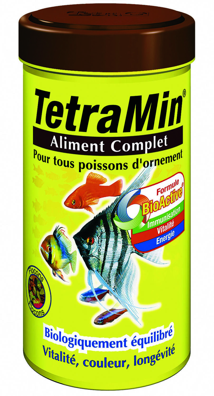 Aliment Complet Poissons Tropicaux TetraMin 250ml - TETRA