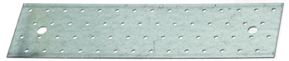 Platine multi-trous Ø11mm 8x30x2mm - ALBERTS