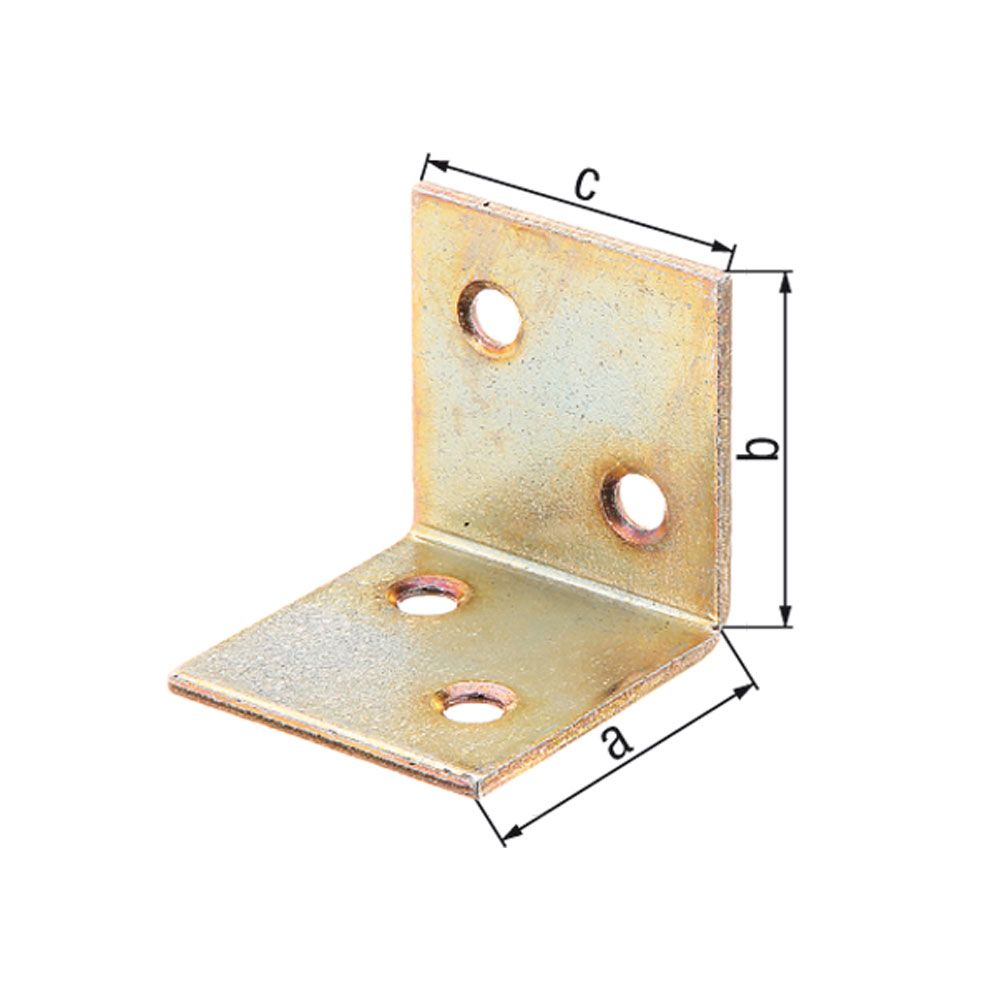 Équerre large bichro 30x30x30