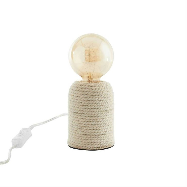 Lampe à poser corde H11,5cm Cardu BRILLIANT