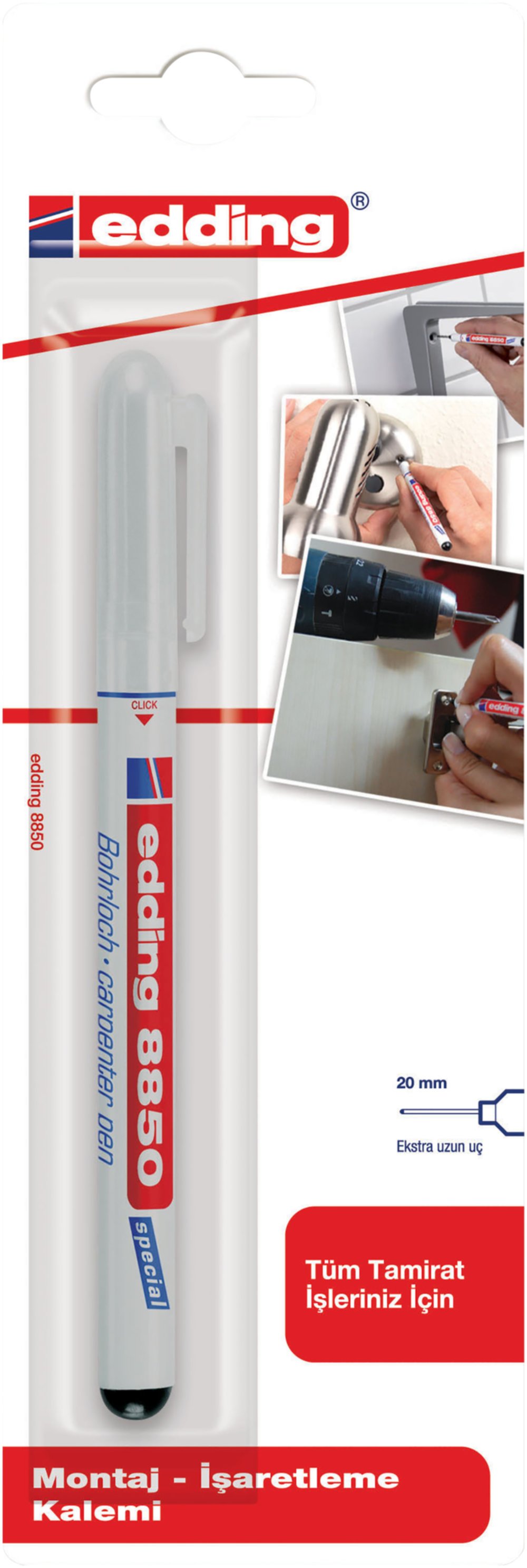 8850 Marqueur de précision noir