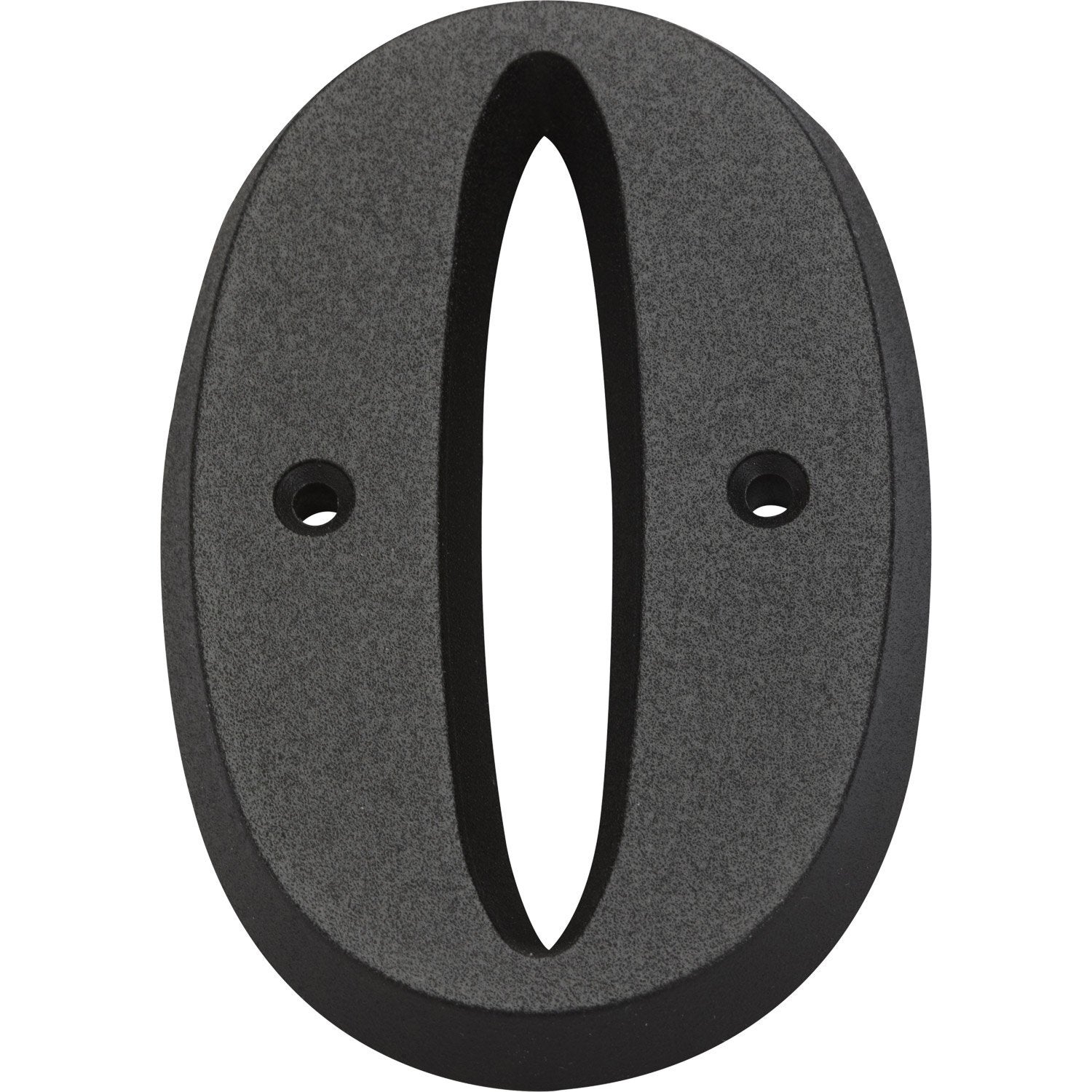 chiffre zamak noir 0 - NOVAP