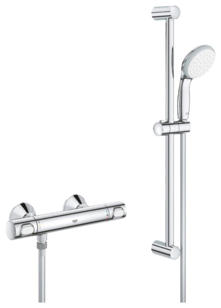 Barre de douche à mitigeur thermostatique Precision Flow - GROHE