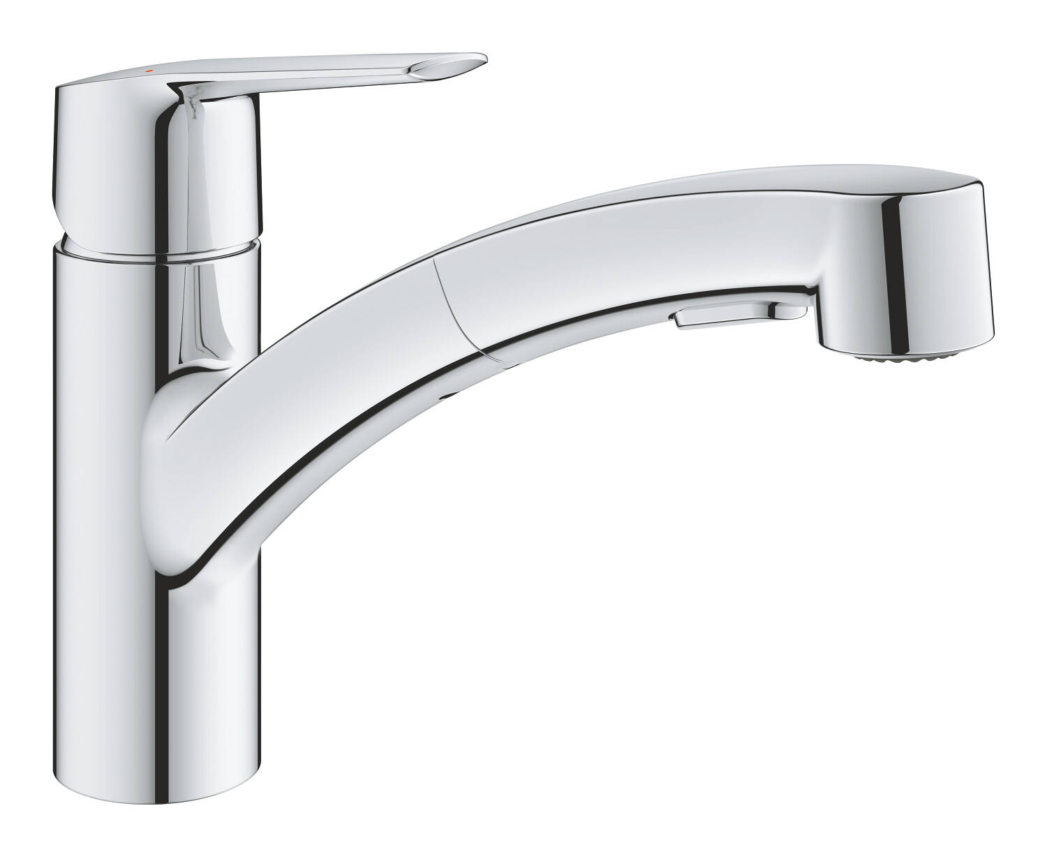 Mitigeur de cuisine Start bec bas avec douchette extractible chrome - GROHE