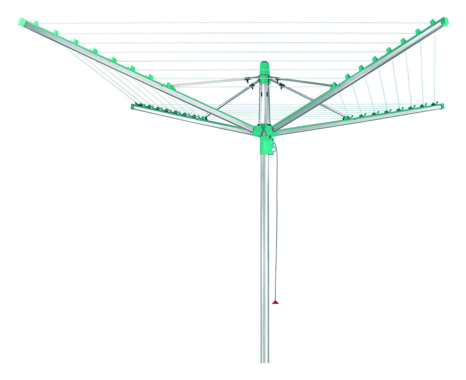 Séchoir Parapluie 40m Linomatic 400 Easy Gris Turquoise - LEIFHEIT