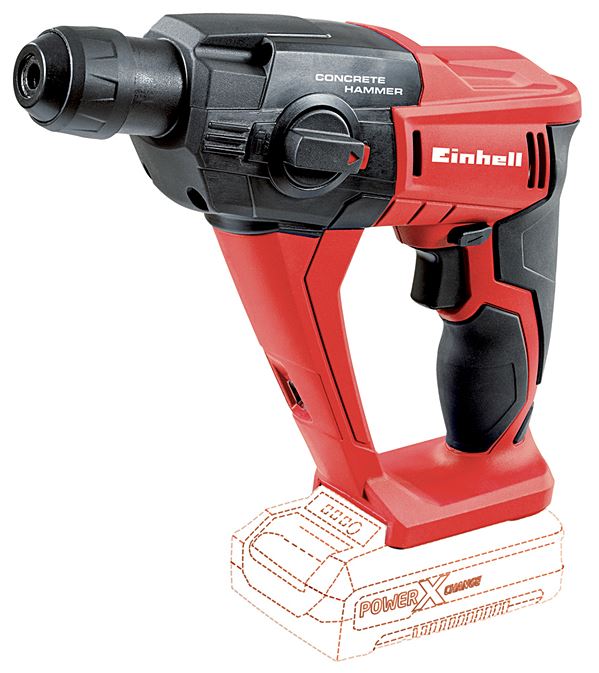 Marteau-perforateur sans fil TE-HD 18 Li - Solo Power X-Change - EINHELL