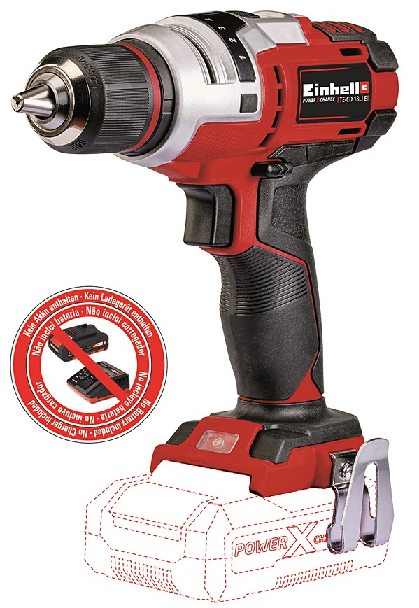 Perceuse visseuse sans fil TE-CD 18 Li E-Solo - EINHELL