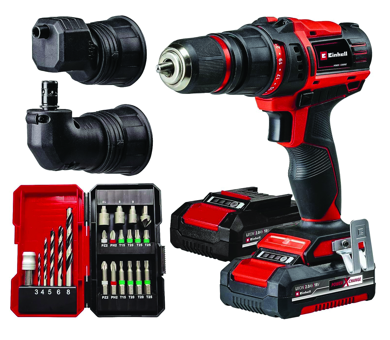 Perceuse visseuse TE-CD18145 18V + 2 batteries 2Ah