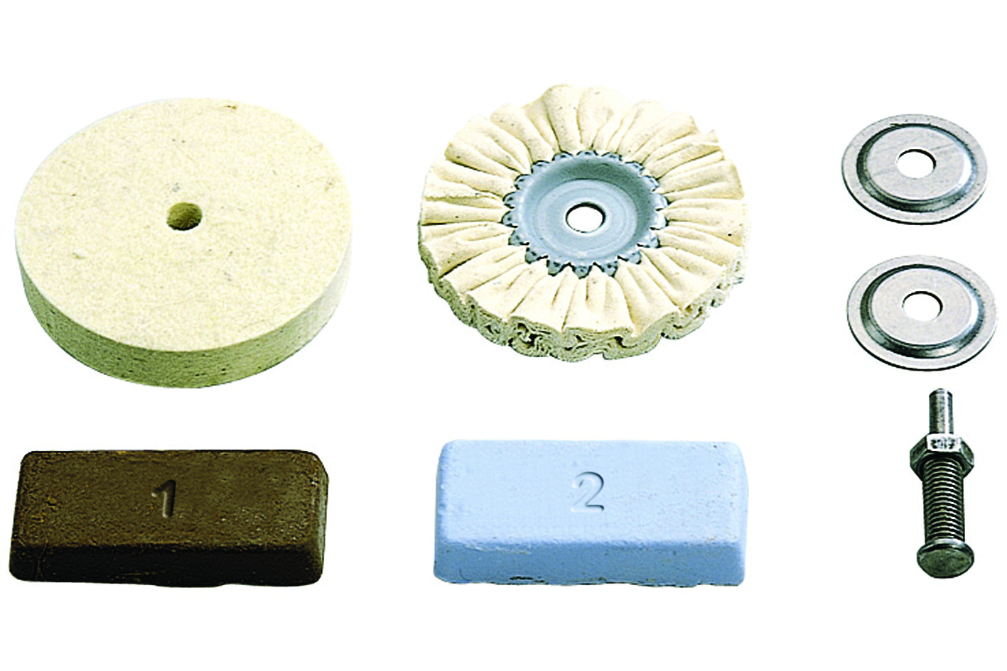 Kit de polissage rénovation chromes auto-moto - WOLFCRAFT