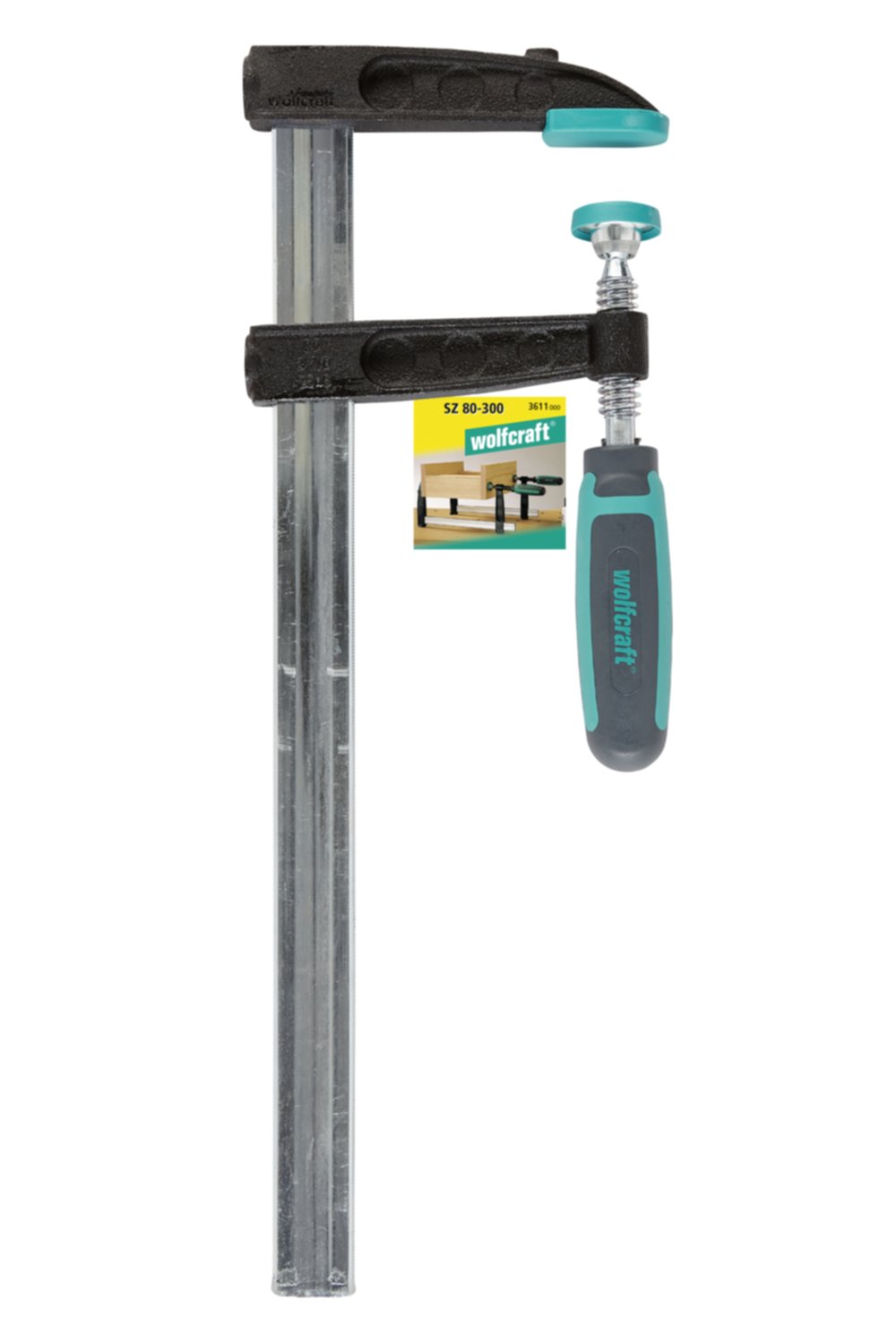 Serre-joint à vis 80-300 mm - WOLFCRAFT