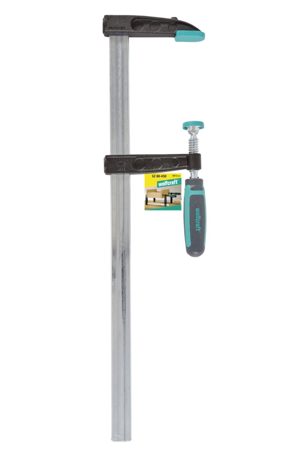 Serre-joint à vis 80-450 mm - WOLFCRAFT