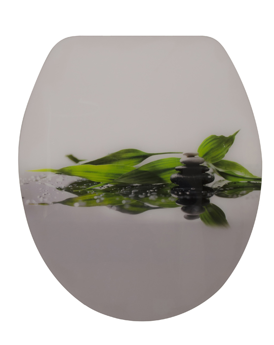 Abattant WC décoré 