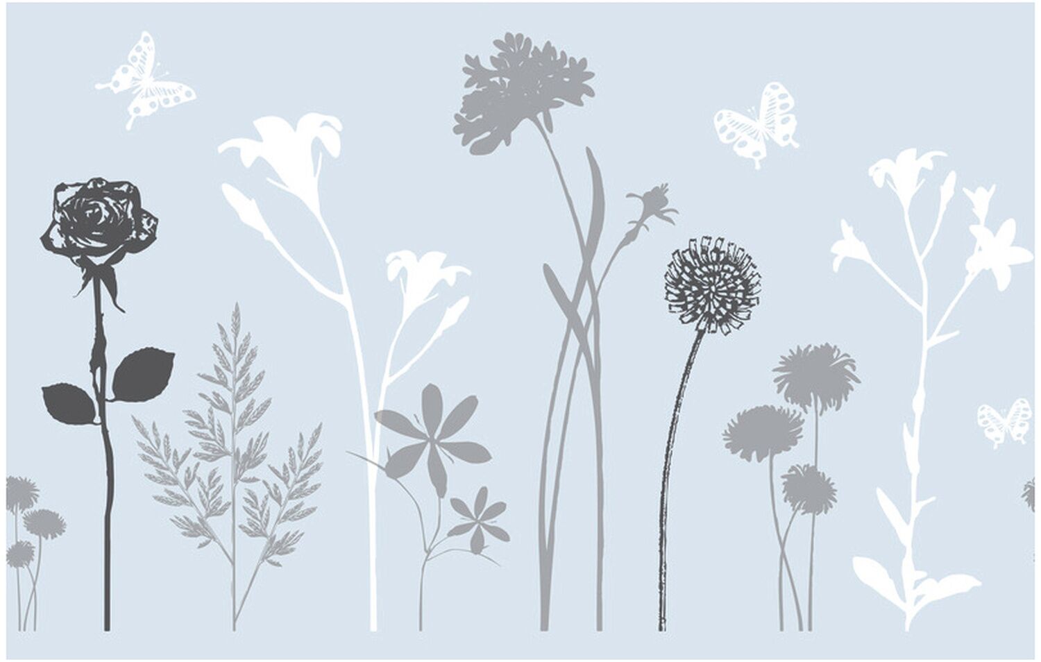 Film vitrage Blossom vitrostatique 45cmx1,5m - D-C-FIX