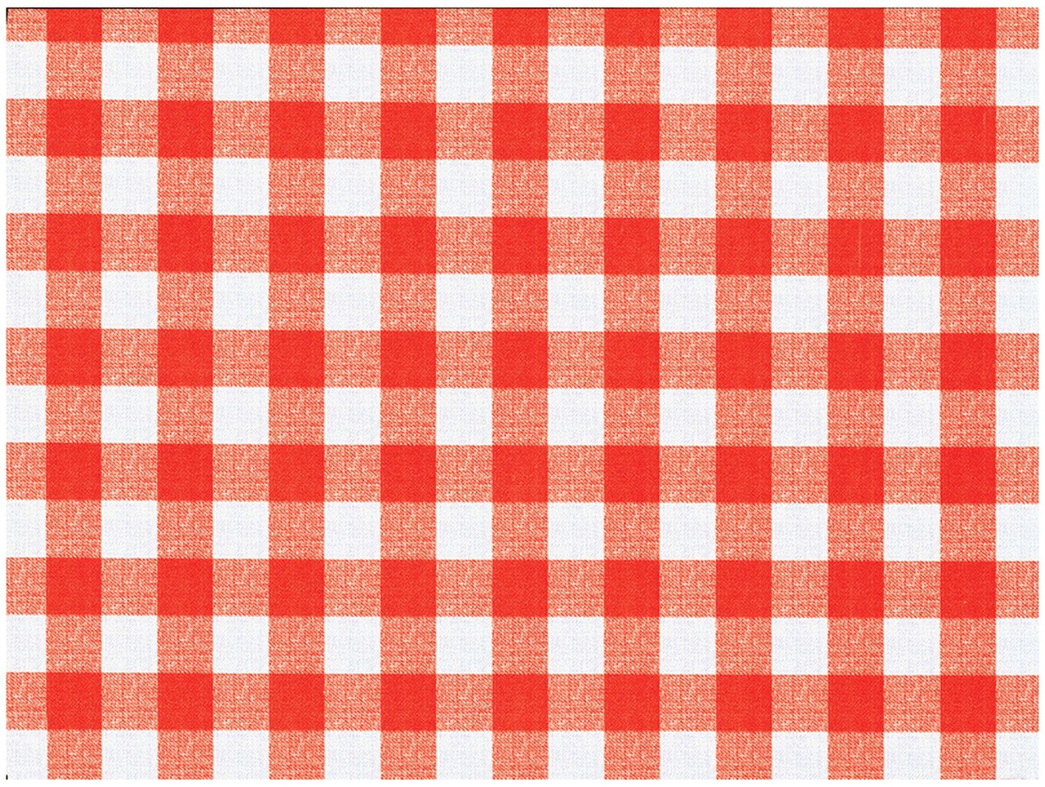 Toile Cirée Ronde Avanti Rouge Ø150cm Vichy - D-C-TABLE