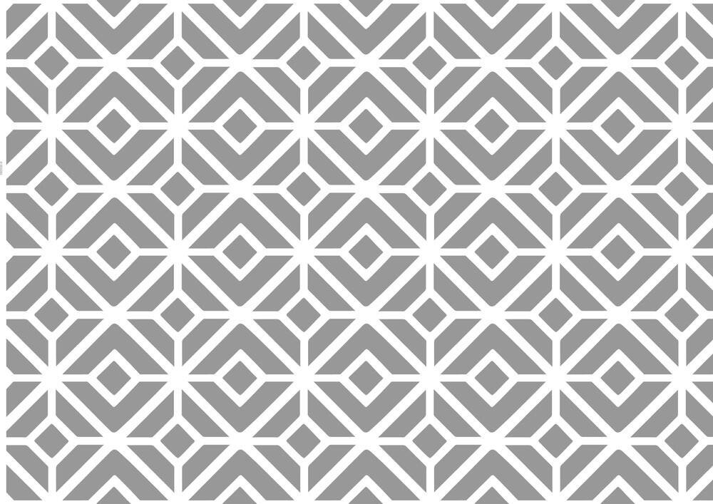 Nappe polyester enduite Karo Mondial ronde 140cm