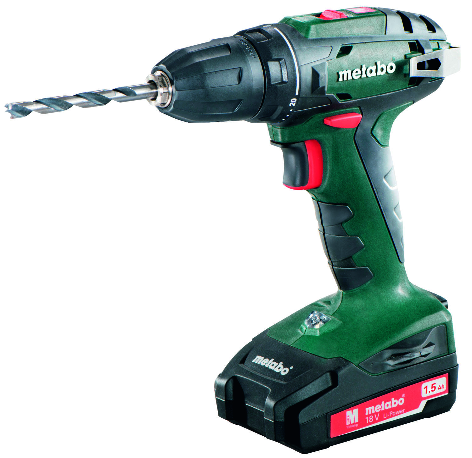 Perçeuse visseuse sans fil BS18 18V + 2x1,5Ah - METABO