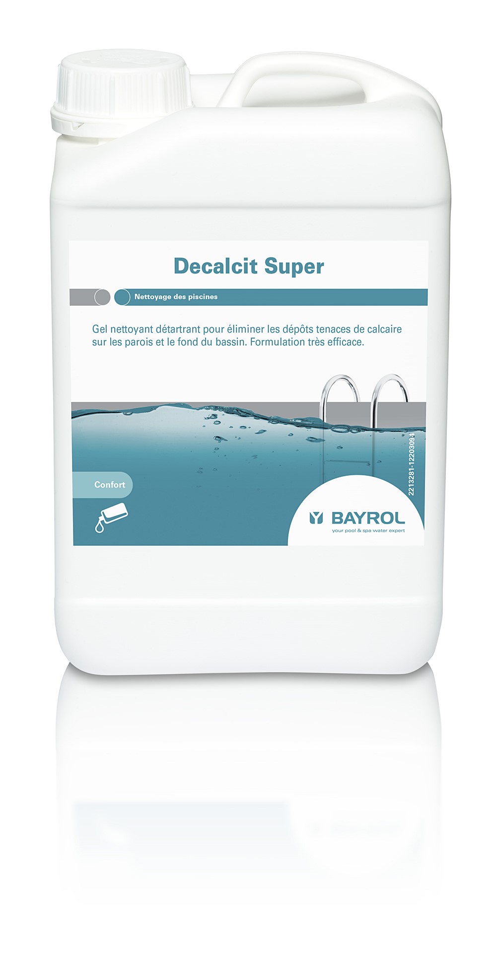 Nettoyant détartrant piscine et spa Decalcit Super 3L - BAYROL