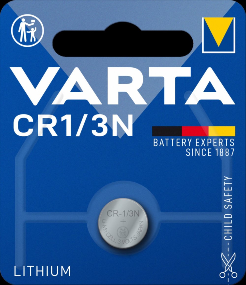 Pile VARTA lithium cr1/3n 3v